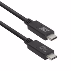 ACT AC7451, 0,8 m, USB C, USB C, USB4 Gen 3x2, 40000 Mbit/s, Noir