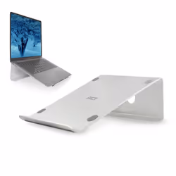 ACT AC8115, Supports de Laptop, Gris, Aluminium, 39,6 cm (15.6"), 190 mm, 260 mm