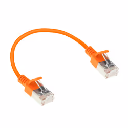ACT DC7152 câble de réseau Orange 0,25 m Cat6a U/FTP (STP)
