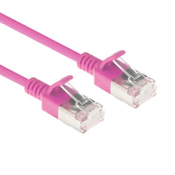 ACT DC7410 câble de réseau Rose 10 m Cat6a U/FTP (STP)
