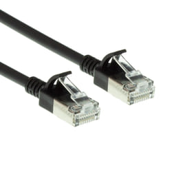 ACT DC7910 câble de réseau Noir 10 m Cat6a U/FTP (STP)