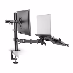 ACT AC8305 Support de livres Laptop et bras pour écran Noir 15.6"