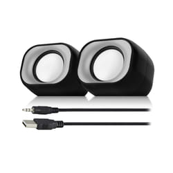 Eminent EM3513 set d'enceintes 6 W PC/ordinateur portable Noir 2.0 canaux 3 W
