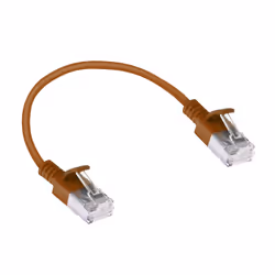 ACT DC7230 câble de réseau Marron 0,15 m Cat6a U/FTP (STP)