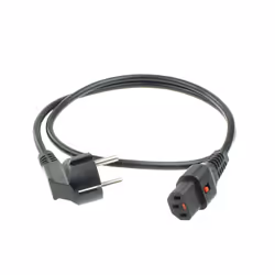 ACT AK5323 câble électrique Noir 2 m CEE7/7 Coupleur C13