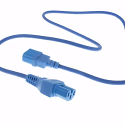 ACT AK5338 câble électrique Bleu 5 m Coupleur C14 Coupleur C15