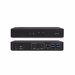 ACT AC7160, Avec fil, USB 3.2 Gen 2 (3.1 Gen 2) Type-C, 96 W, 10,100,1000 Mbit/s, Noir, 5 Gbit/s