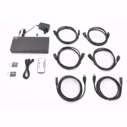 ACT AC7914 commutateur écran, clavier et souris Noir