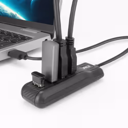 ACT AC6320 hub & concentrateur USB 3.2 Gen 1 (3.1 Gen 1) Type-A 5000 Mbit/s Noir