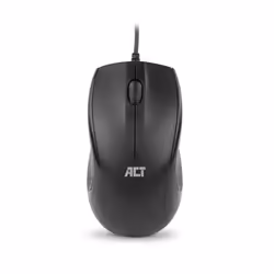 ACT Souris optique filaire pleine taille 1000 DPI, clic silencieux, écologique, fabriquée à partir de matériaux recyclés, Amb ...