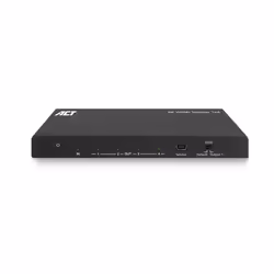 ACT Répartiteur HDMI 4K, 1 entrée 4 sorties, support EDID, HDMI, 4x HDMI, 3840 x 2160 pixels, Noir, 4K Ultra HD, 10,2 Gbit/s