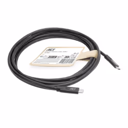 ACT Câble USB 3.0 10Gbps 60W USB Type-C, 3 mètres