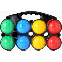 Jeu de boules en plastique - Longfield Games - Set de 8 balles - Mixte - Blanc - Extérieur