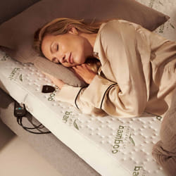 Duux Snooze Bamboo Couverture Chauffante Électrique – 6 Niveaux – 90x200 Cm