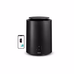 Chauffage soufflant Duux CHAUFFAGE SOUFFLANT CÉRAMIQUE CONNECTÉ à 360° TRHEESIXTY 2 NOIR (Exclusivité Darty)