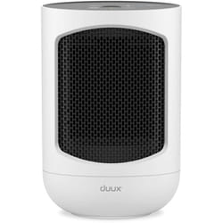 Zone Chauffage céramique - Chauffage électrique 1500 watts - Chauffage d'appoint avec 3 réglages, Thermostat et Oscillation - Certification IP21 - Blanc - Duux