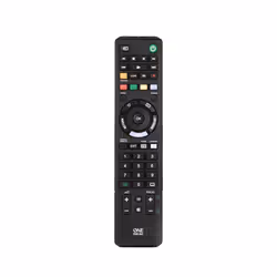 One For All URC 1912, TV, IR Wireless, Appuyez sur les boutons, Noir
