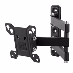 One For All WM 2151, 68,6 cm (27"), 75 x 75 mm, 100 x 100 mm, 0 - 15°, 0 - 180°, Noir