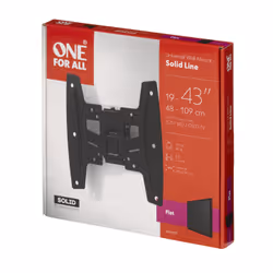 One For All WM 4211 support pour téléviseur 43" Noir