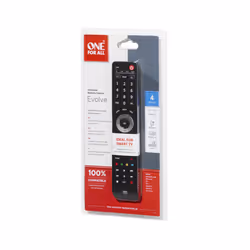 One For All Advanced Evolve 4 télécommande IR Wireless TV, Boitier décodeur TV, DVD/Blu-ray Appuyez sur les boutons - Vue supplémentaire 5