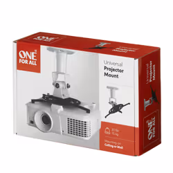 One For All Solid WM5320 support pour projecteurs Plafond Noir, Blanc - Vue supplémentaire 5