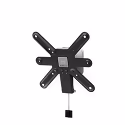 One For All WM 6221, 109,2 cm (43"), 75 x 75 mm, 200 x 200 mm, 0 - 15°, Aluminium, Acier au carbone, Noir, Blanc