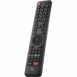 One For All TV Replacement Remotes URC 1916, TV, IR Wireless, Appuyez sur les boutons, Noir