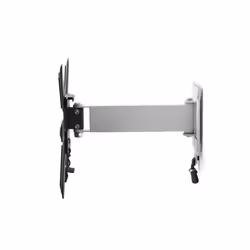 One For All 43\" TV Wandhalterung Slim TURN 90 43" Noir, Gris, Argent