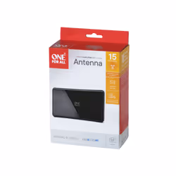 One For All Design Line DVB-T2 Curved Antenne 5G black antenne TV Intérieure
