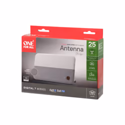 One For All Design Line 360° DVB-T2 1080p Gewebe Antenne white 5G antenne TV Intérieure - Vue supplémentaire 6