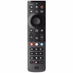 One For All URC 7945, DTT, DVD/Blu-ray, TNT, TV, IR Wireless, Appuyez sur les boutons, Noir