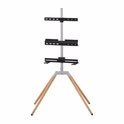 One For All Tripod WM7476, 81,3 cm (32"), 177,8 cm (70"), 200 x 100 mm, 400 x 400 mm, 360°, Marron, Argent