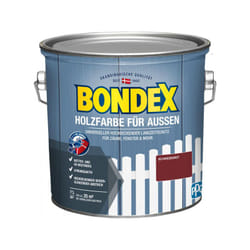 Bondex - Holzfarbe für Außen - Größe: 2,5 l - Farbe: Schwedenrot - Nr.: 435472