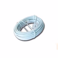Gembird TC6P4C-3M, 3 m, RJ11, RJ11, Blanc, Mâle, Mâle