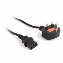 Gembird PC-187 câble électrique Noir 1,8 m Coupleur C13 3 broches