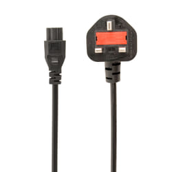 Gembird PC-187-ML12 câble électrique Noir 1,8 m BS 1363 Coupleur C5