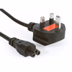 Gembird PC-187-ML12 câble électrique Noir 1,8 m BS 1363 Coupleur C5