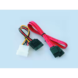 Gembird CC-SATA-DATA-XL câble SATA 1 m Rouge