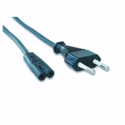 Gembird PC-184/2, 1,8 m, Prise d'alimentation type C, Coupleur C8