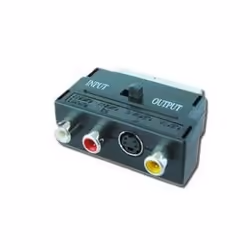 Gembird CCV-4415, SCART (21-pin), 3 x RCA + S-Video, Mâle, Femelle
