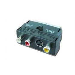 Gembird CCV-4415 câble vidéo et adaptateur SCART (21-pin) 3 x RCA + S-Video
