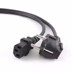 Gembird PC-186-VDE-10M, CEE7/4, Coupleur C14