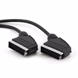 Gembird SCART/SCART 3m, 3 m, SCART (21-pin), SCART (21-pin), Mâle, Mâle, Noir