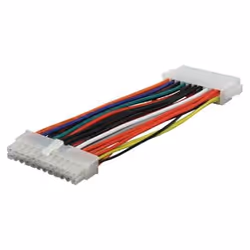 Valueline ATX power, 0.15m, 0,15 m, ATX (20-pin), ATX (24-pin), Mâle, Femelle, Multicolore