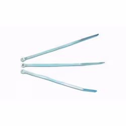 Gembird NYT-150/25, Nylon, Blanc, 1 tête(s), 150 mm, 3,2 mm, 100 pièce(s)