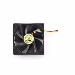 Gembird FANCASE2, Ventilateur, 9 cm, Noir
