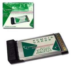 Keyteck PCMCIA-SATA2, PCMCIA, SATA, Noir, Vert, Argent, 170 g, 1,5 Gbit/s