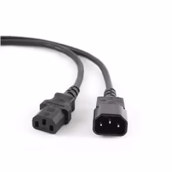 Gembird PC-189-VDE-5M, 5 m, Coupleur C14, Coupleur C14