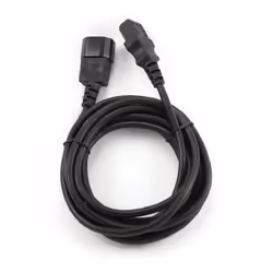 Gembird PC-189-VDE-3M câble électrique Noir Coupleur C14