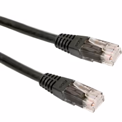 Gembird PP12-3M/BK, 3 m, Cat5e, U/UTP (UTP), RJ-45, RJ-45